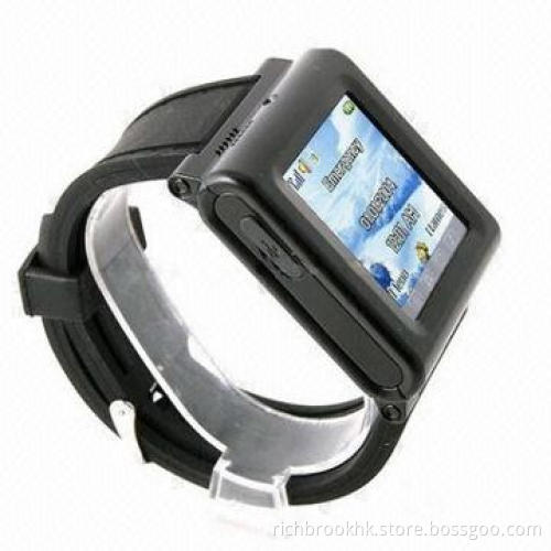 Watch Phone with GSM 850/900/1,800/1,900MHz Frequency, 128 x 128 Pixels Resolution